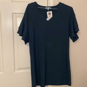 Dark Green Dress by She + sky